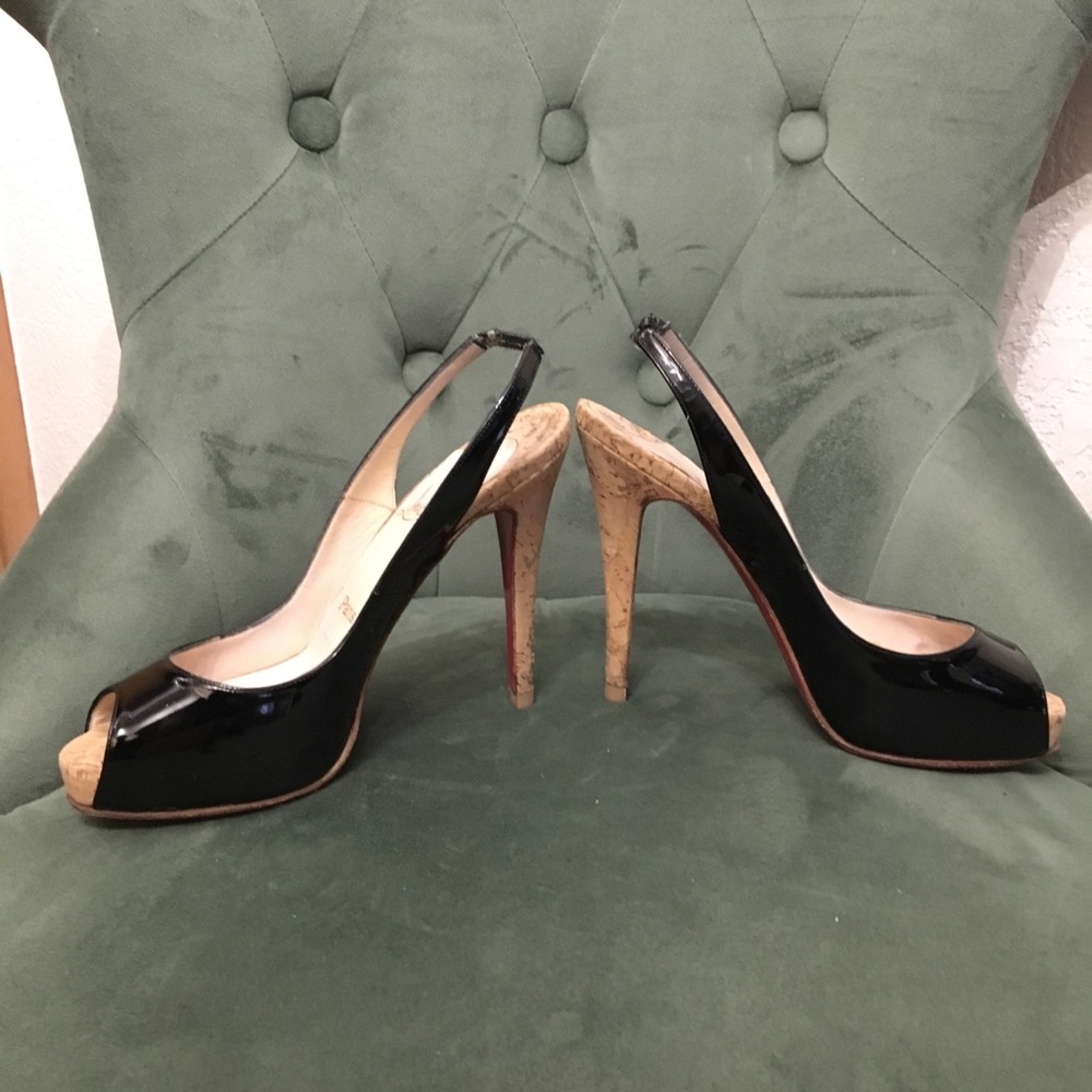 Authentic Christian Louboutin So Prive 120mm